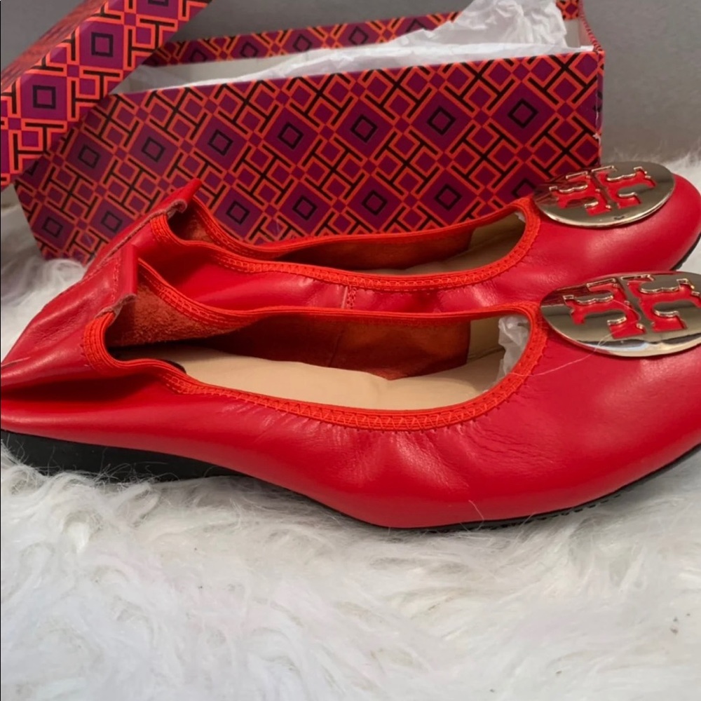 Tory Burch Leather Flats